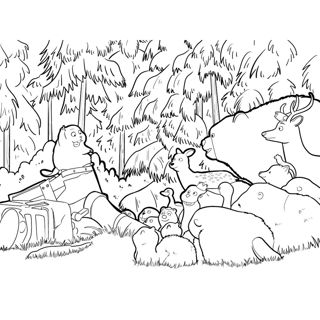 Adventurer's Camp: A Woodland Gathering