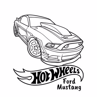 Hot Wheels coloring page 13