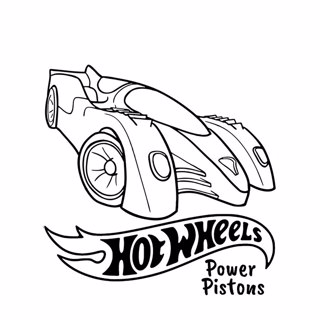 Hot Wheels coloring page 14