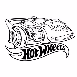 Hot Wheels coloring page 16