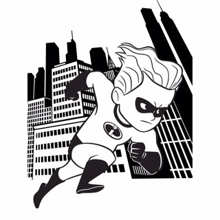 Incredibles coloring page 5