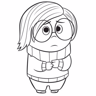 Inside Out coloring page 5
