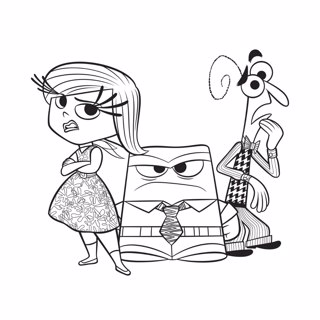 Inside Out coloring page 7