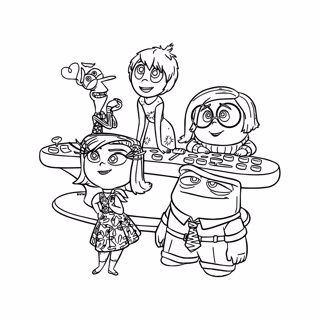 Inside Out coloring page 8