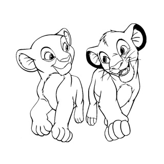 The King Lion coloring page 6