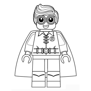 Lego coloring page 3