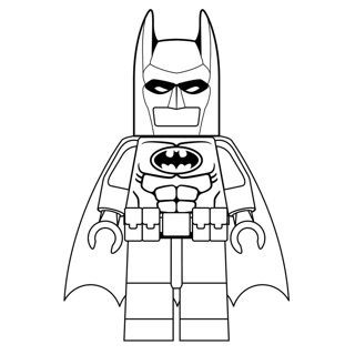 Lego coloring page 4