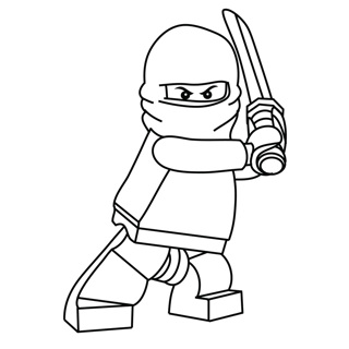 Stealthy Ninja Warrior: Lego Edition