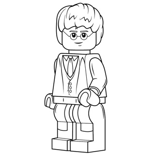 Lego coloring page 10