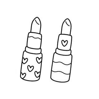 Charming Lipstick Love: Adorable Designs for Your Makeup Collection