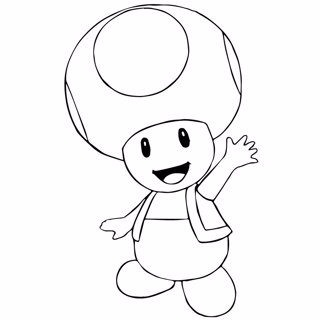 Mario coloring page 11