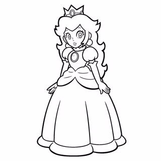 Mario coloring page 17