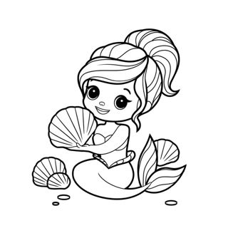 Seashell Treasures: A Mermaid's Delight