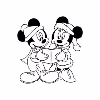 Mickey Mouse coloring page 13