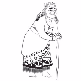 Moana coloring page 18