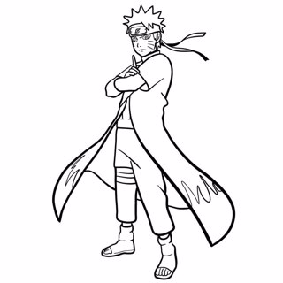 Naruto coloring page 11