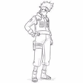 Naruto coloring page 12