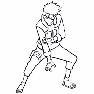 Naruto coloring page 13