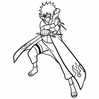 Naruto coloring page 14