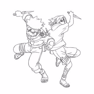 Naruto coloring page 20