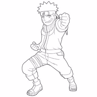 Naruto coloring page 22