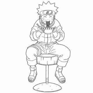 Naruto coloring page 24