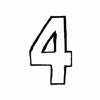 Numbers coloring page 6