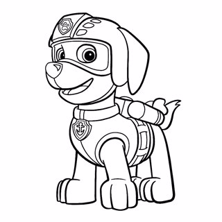 Paw Patrol coloring page 2