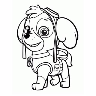 Paw Patrol coloring page 3