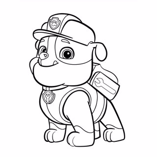 Paw Patrol coloring page 4