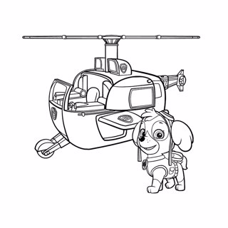 Paw Patrol coloring page 11