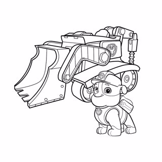 Paw Patrol coloring page 12