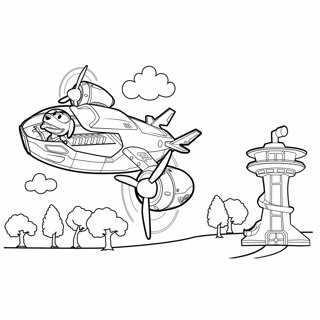 Paw Patrol coloring page 15