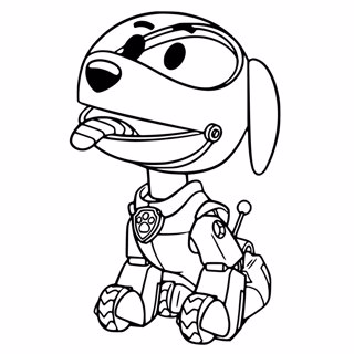 Paw Patrol coloring page 16