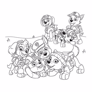 Paw Patrol coloring page 24