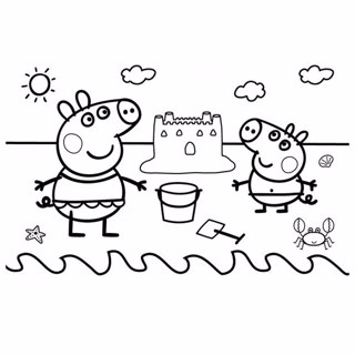 Peppa Pig coloring page 5