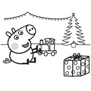 Peppa Pig coloring page 13