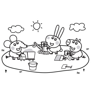 Peppa Pig coloring page 17