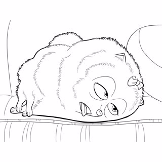 The Secret Life of Pets coloring page 9