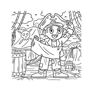 Treasure Hunt Adventure: The Tale of the Cheery Pirate