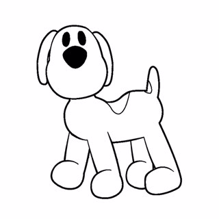 Pocoyo coloring page 10