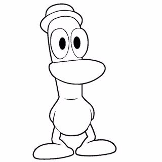 Pocoyo coloring page 11