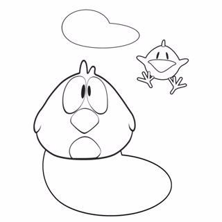 Pocoyo coloring page 14