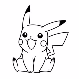 Pokemon coloring page 1