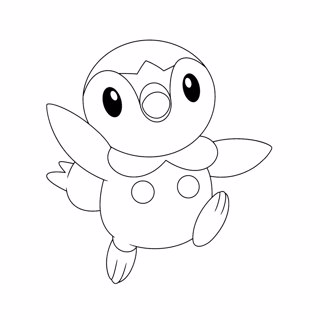 Pokemon coloring page 3