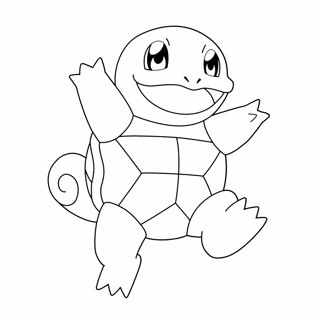 Pokemon coloring page 7