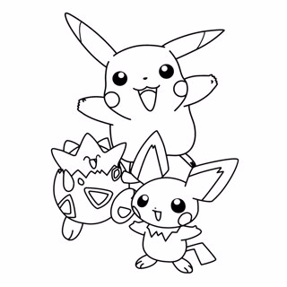 Pokemon coloring page 10