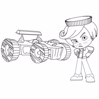 Wreck-It Ralph coloring page 8