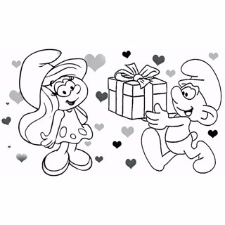The Smurfs coloring page 13