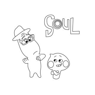 Soul coloring page 2